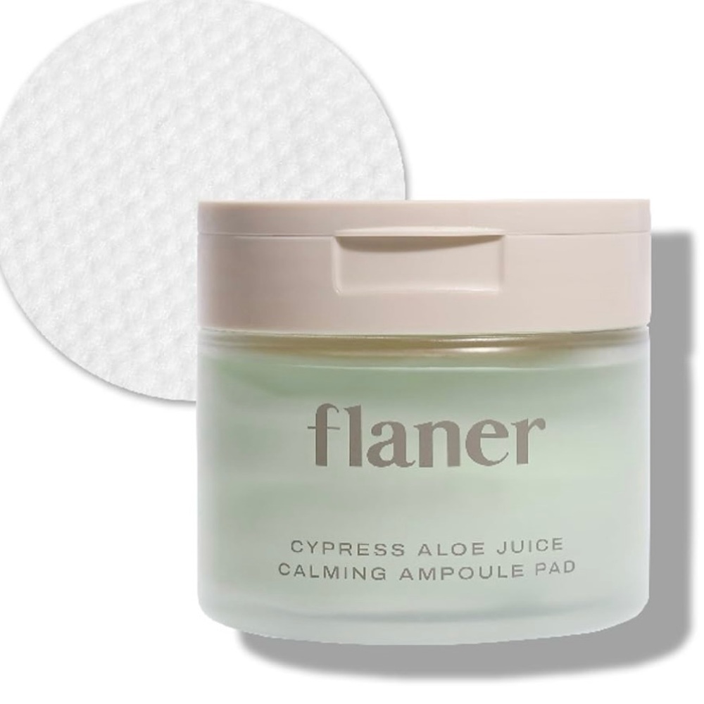 Korean Skincare Flaner Cypress Aloe Calming Toner Pads